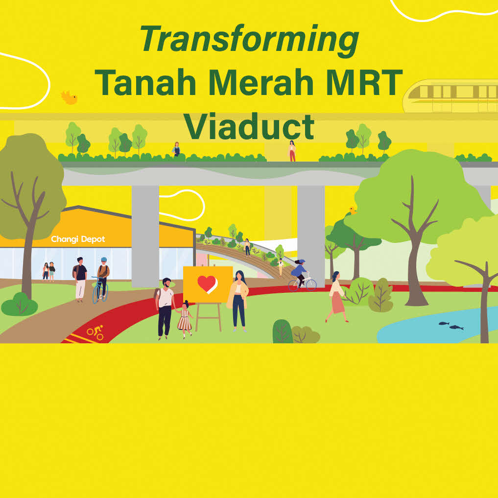 Image of Transforming Tanah Merah MRT Viaduct